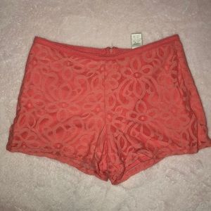 Cute soft orange shorts